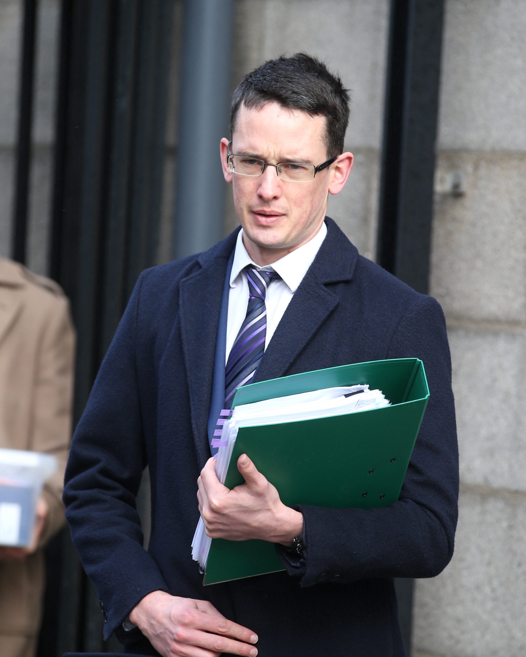 12/01/2023 Enoch Burke At The High Court This Morning.
Picture Collins Courts